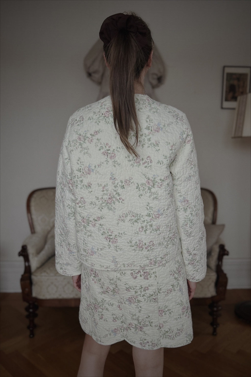 Quilted blanket suit