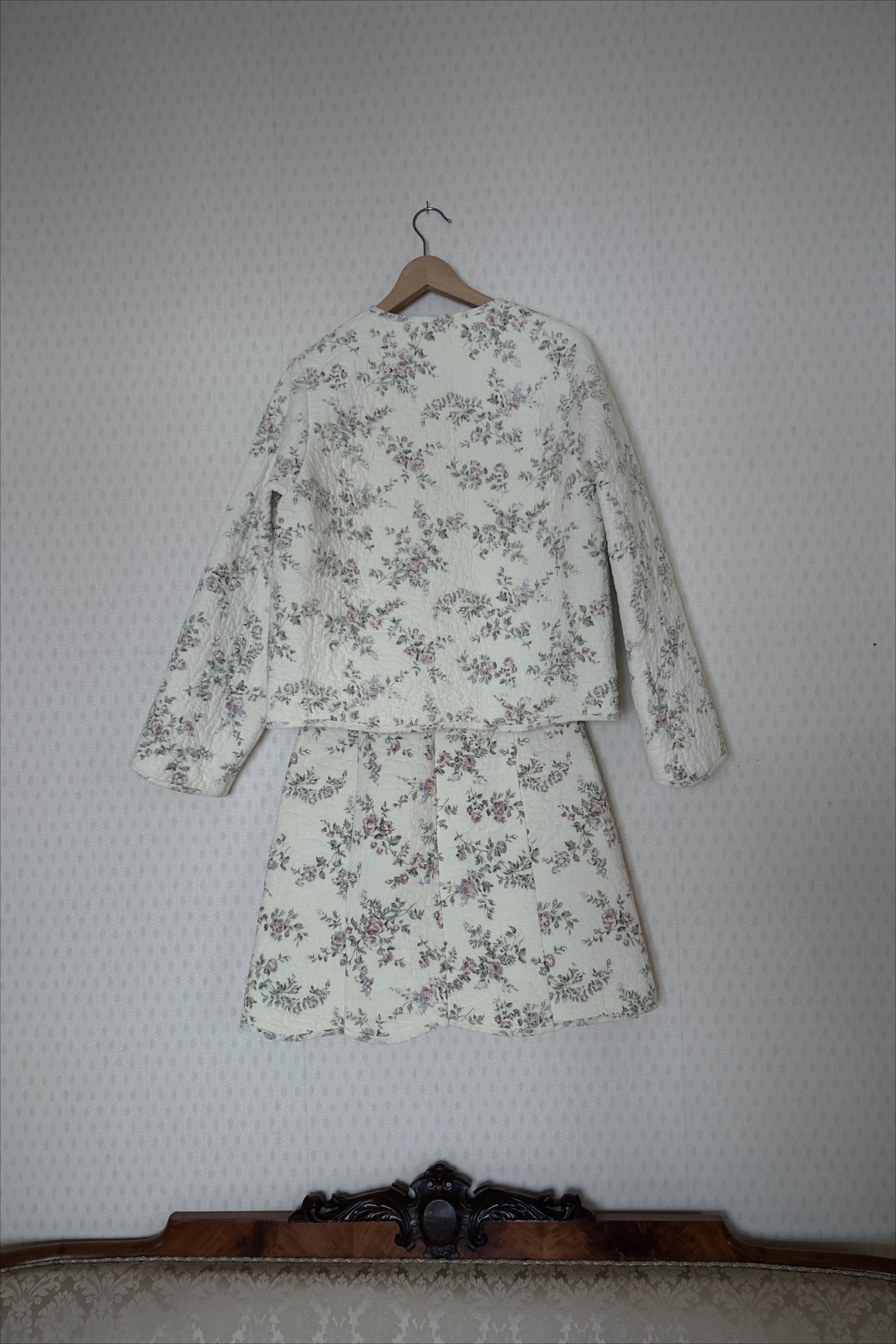 Quilted blanket suit