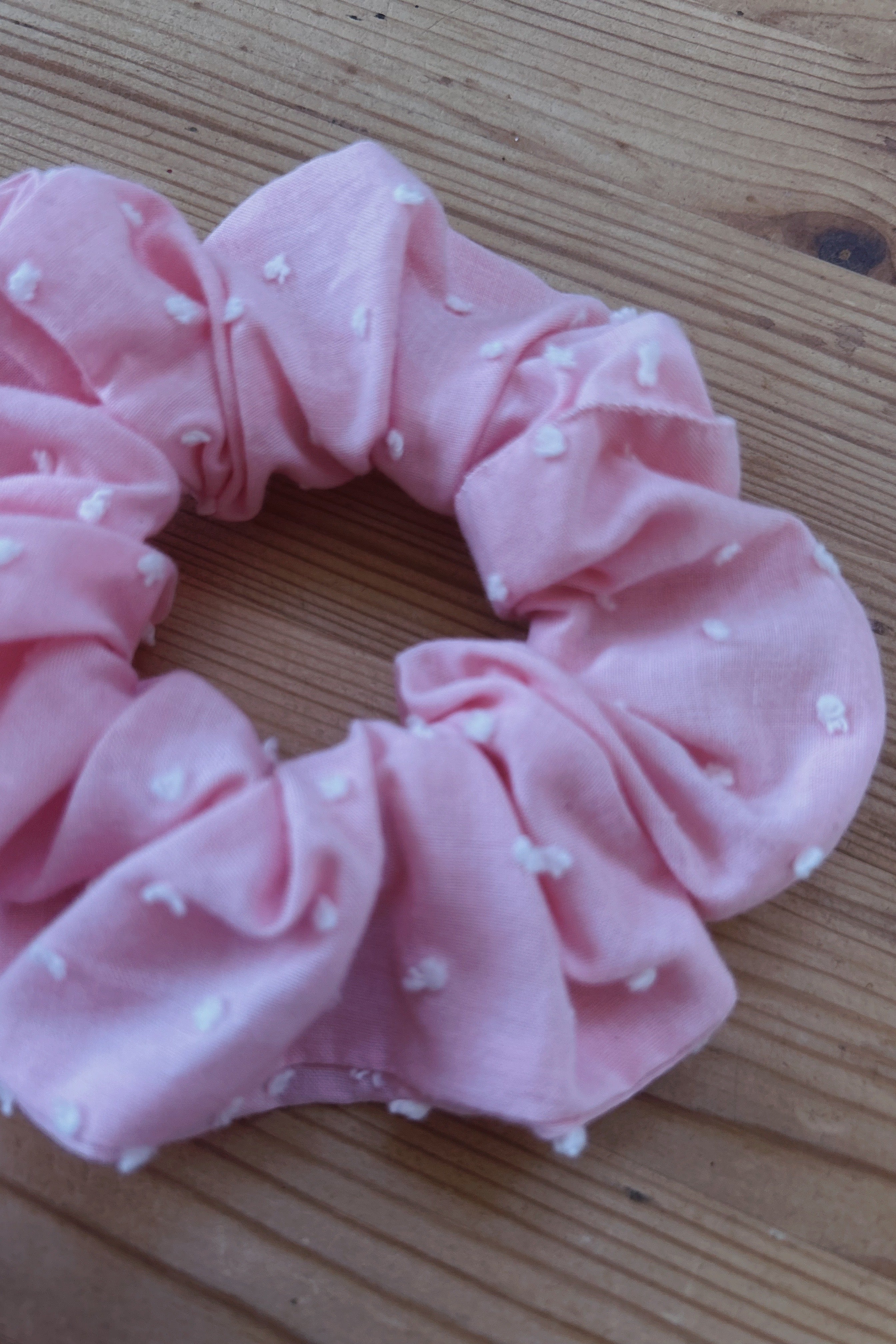 Scrunchies in recycled fabric – 3-pack