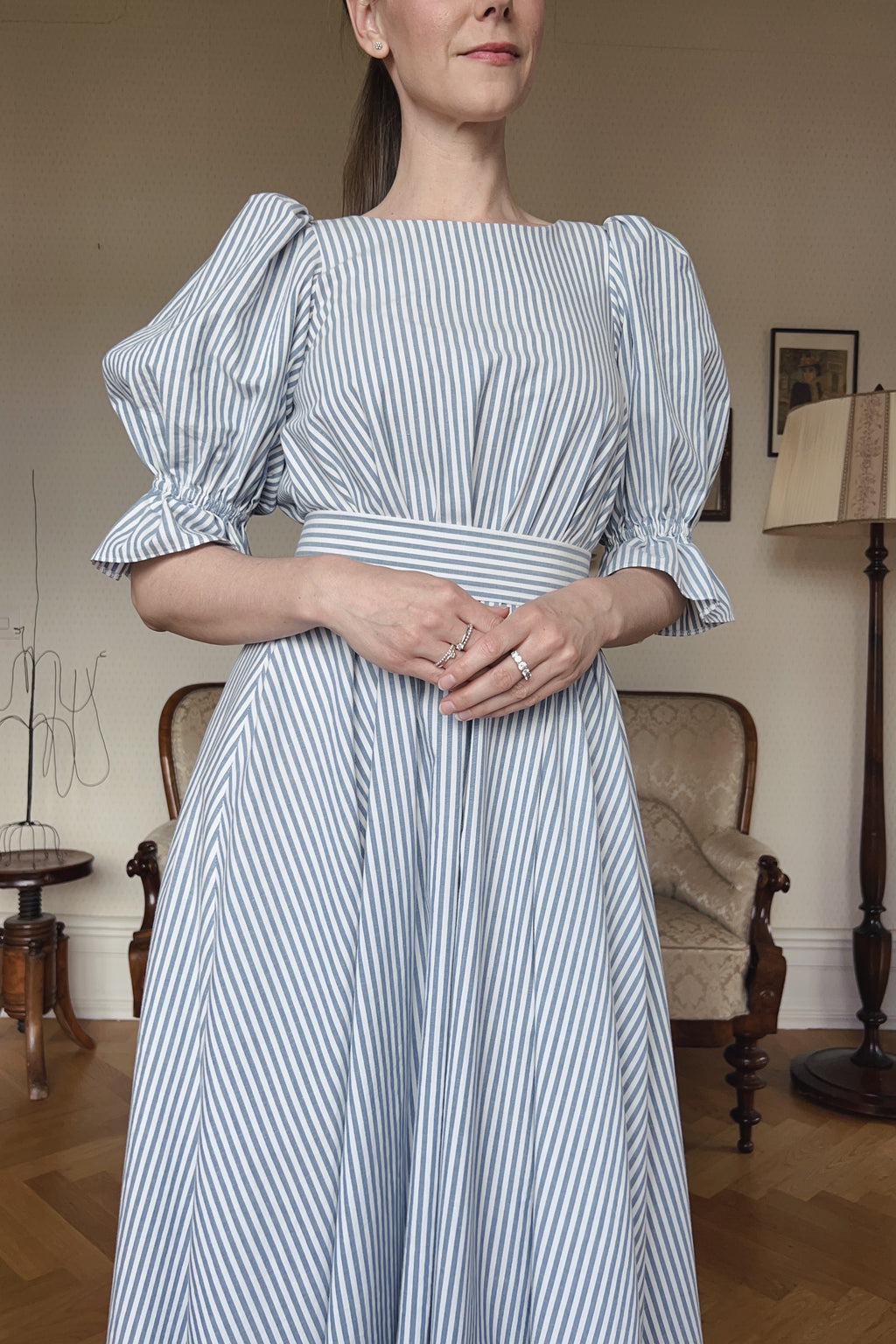 NYHET! PDF-mönster – GRETA Långklänning XS-XXXL
