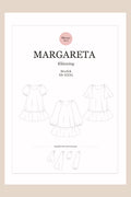 Margareta – PDF-symönster för klänning XS–XXXL