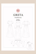 NYHET! Greta – PDF-symönster för långklänning XS–XXXL