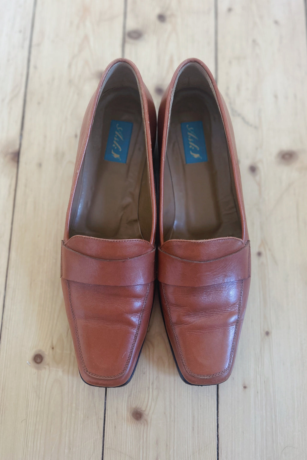 Viktoria Ask | Loafers i skinn | Stl 39,5