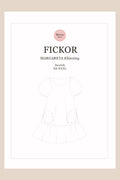 Fickor – PDF-symönster för Margareta Klänning XS–XXXL