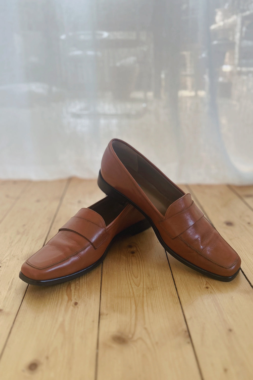 Viktoria Ask | Loafers i skinn | Stl 39,5
