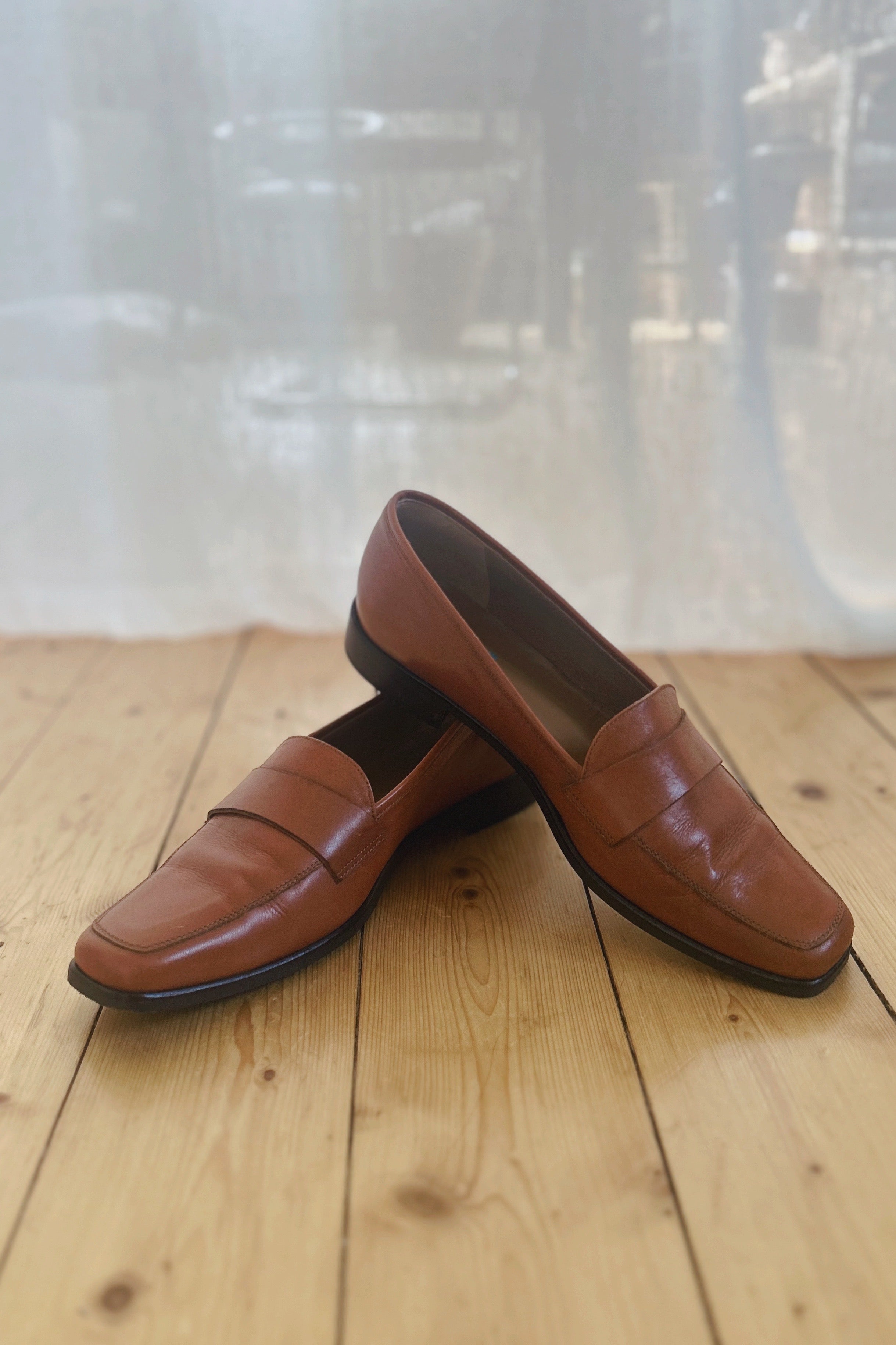 Viktoria Ask | Loafers i skinn | Stl 39,5