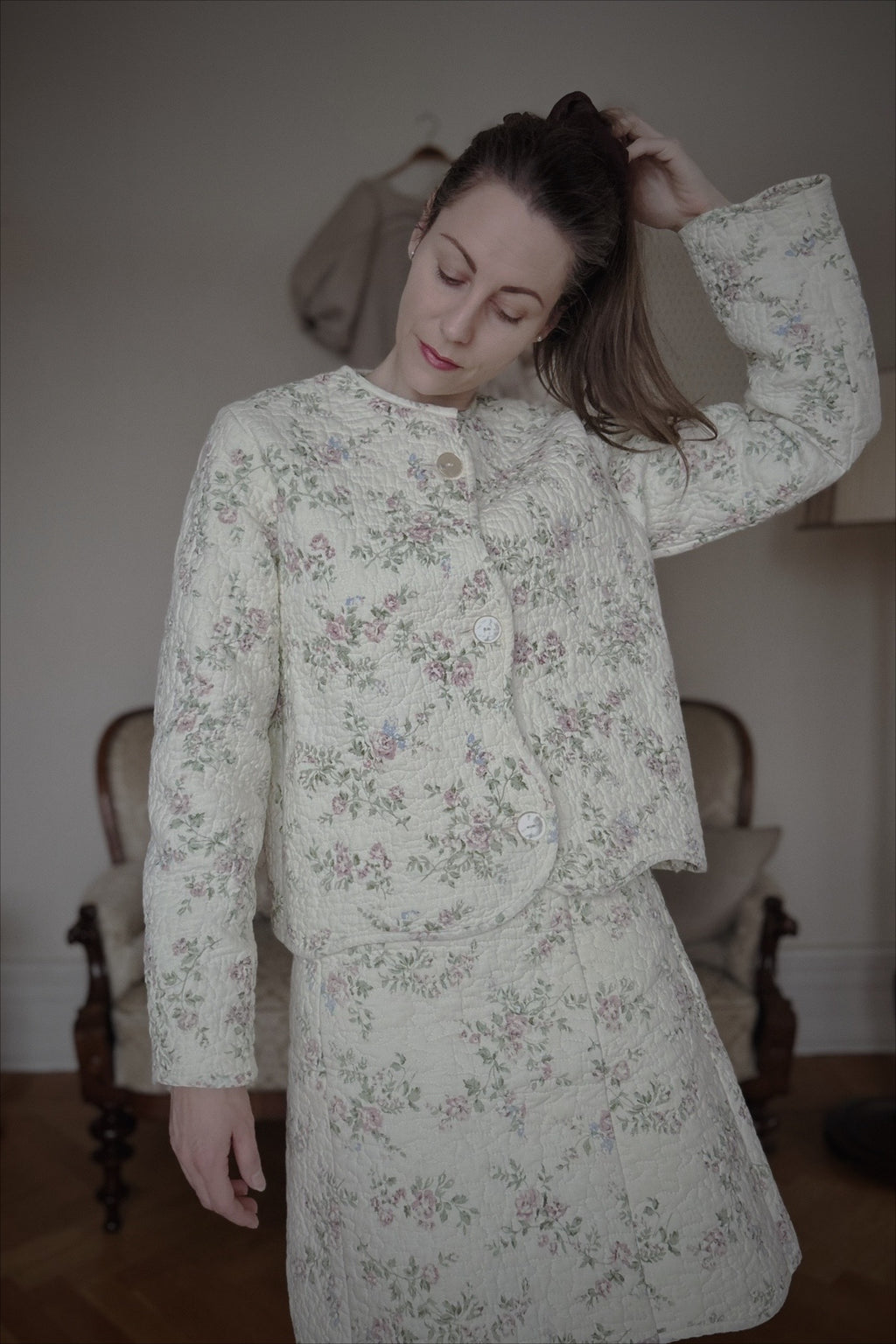 Quilted blanket suit