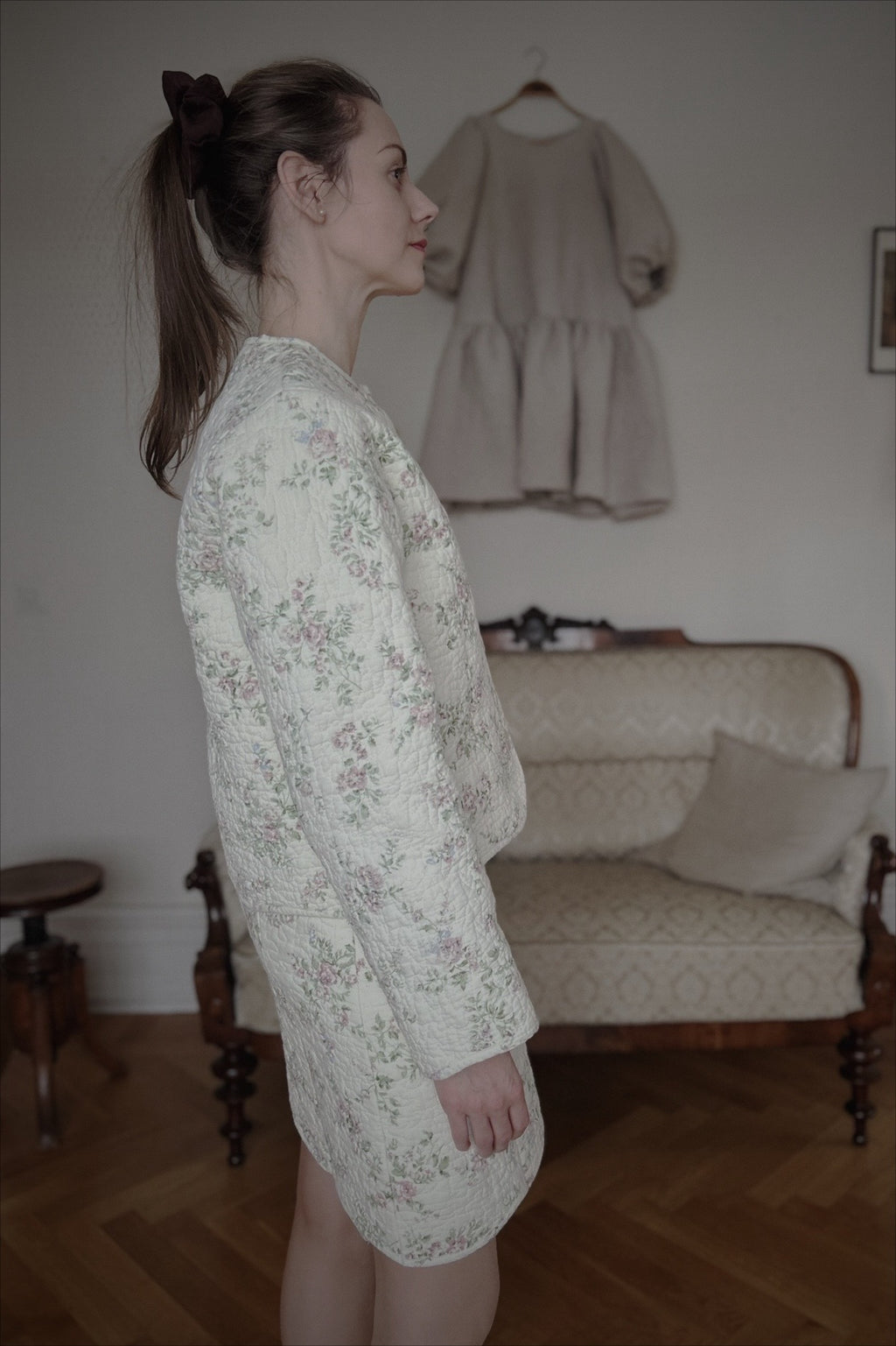 Quilted blanket suit