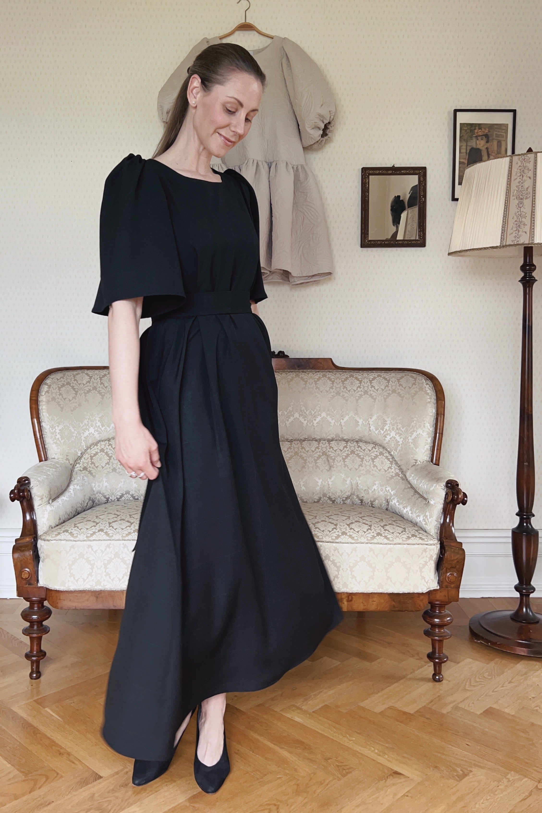 NYHET! PDF-mönster – GRETA Långklänning XS-XXXL
