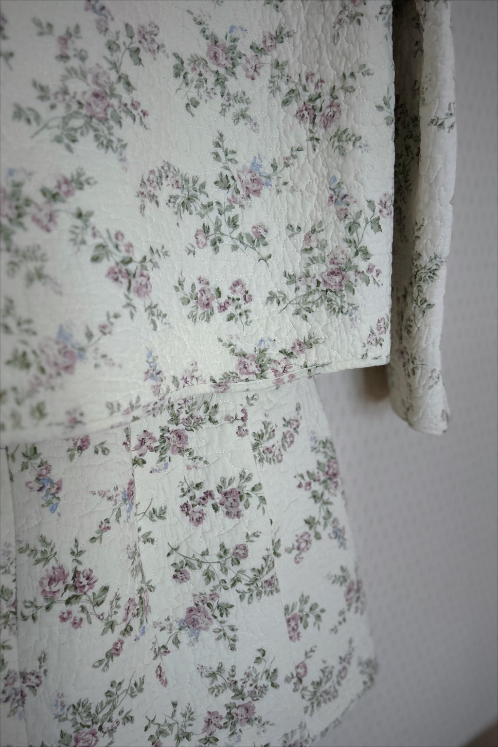 Quilted blanket suit