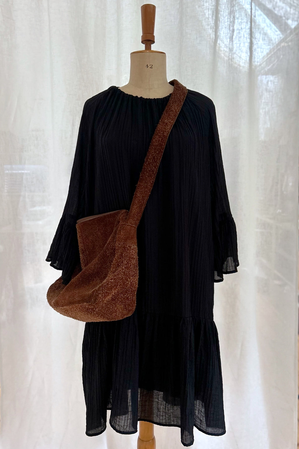 Galeries Lafayette | Brun mockaväska | One Size
