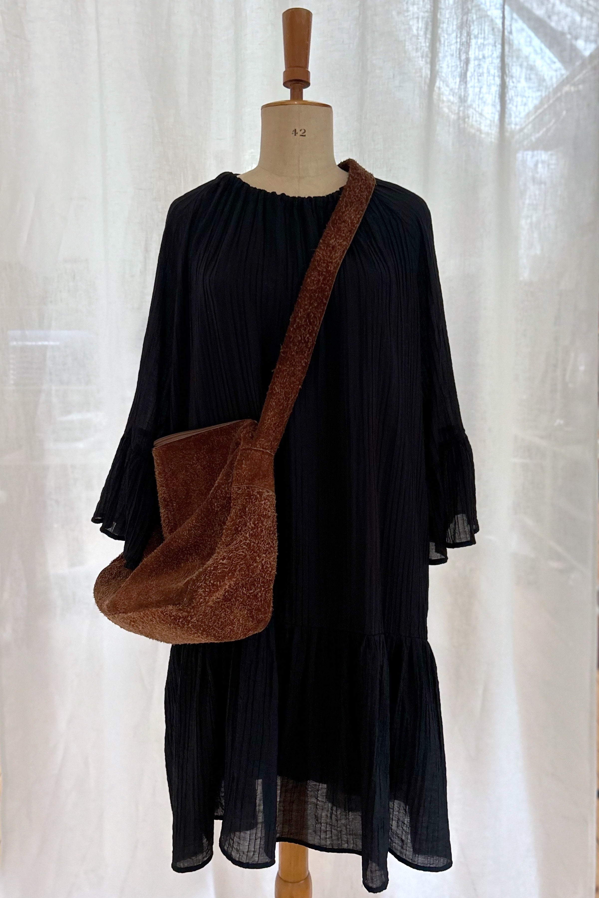 Galeries Lafayette | Brun mockaväska | One Size